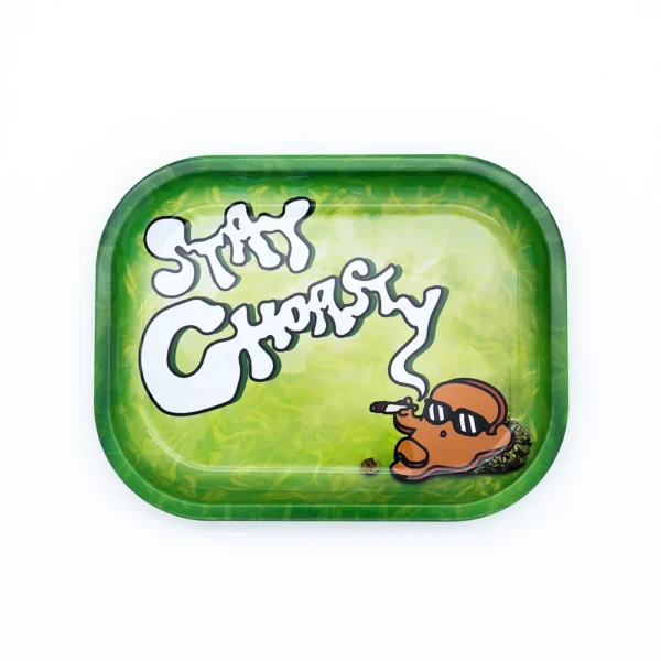 Inside of The Cloud Maker Choast Smoking tray. Seeing the depth of the tray.