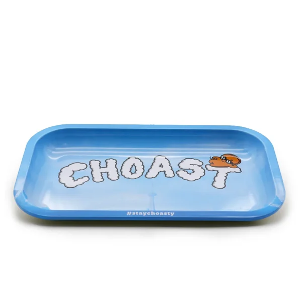 Our tray on a downward angle