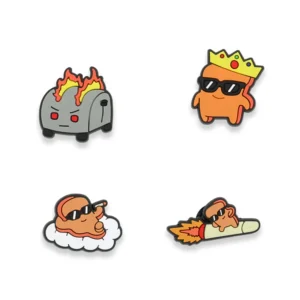 Choast Croc Charms | 4-Pack