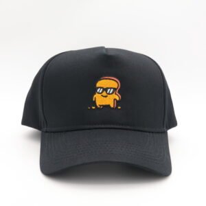 The Mr Choasty 5 Panel SnapBack. 100% cotton, curved brim and our choast logo embroidered on the front