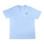 Choast Class Tee in baby blue with small chest embroidery